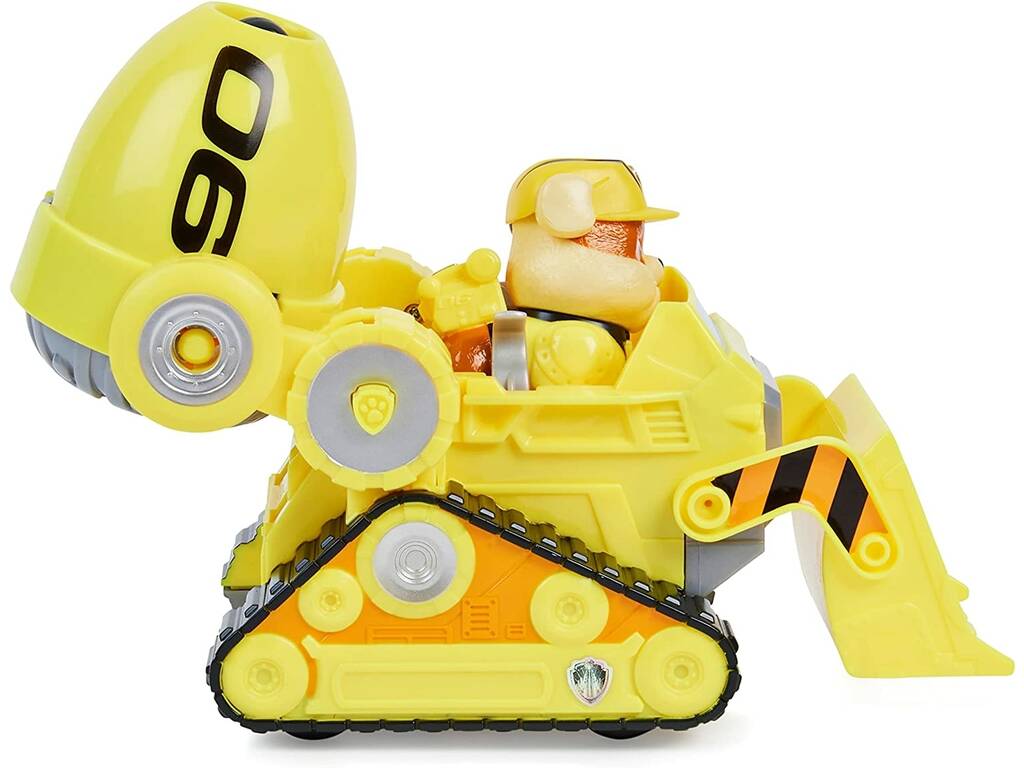 Paw Patrol The Movie Rubble Deluxe Veicolo Spin Master 6061908