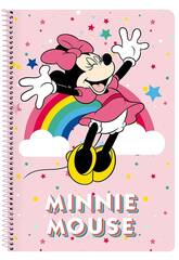 Libreta Folio Tapas Duras 80 h. Minnie Mouse Safta 512112066
