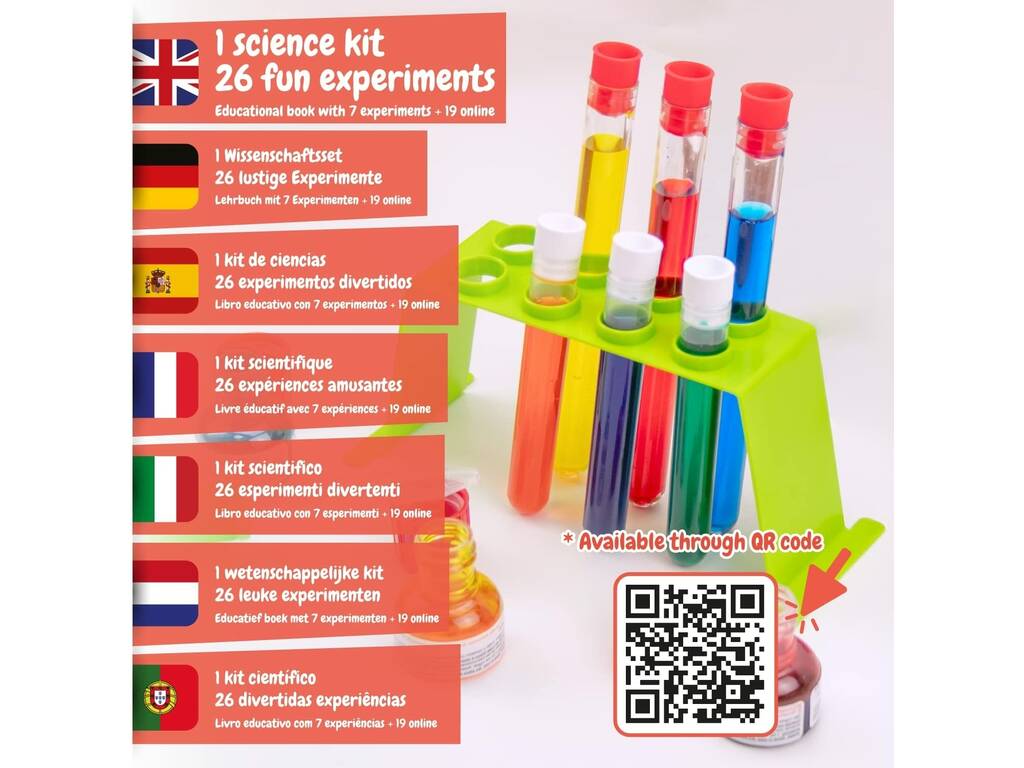 Science4you Mi Primer Kit de Ciencias para Niños 4+ Años - Kit