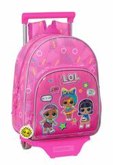 Mochila com Carro LOL Surprise Art Club Safta 612120020