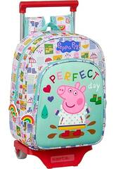 Tasche mit Trolley Peppa Pig Safta 612172020