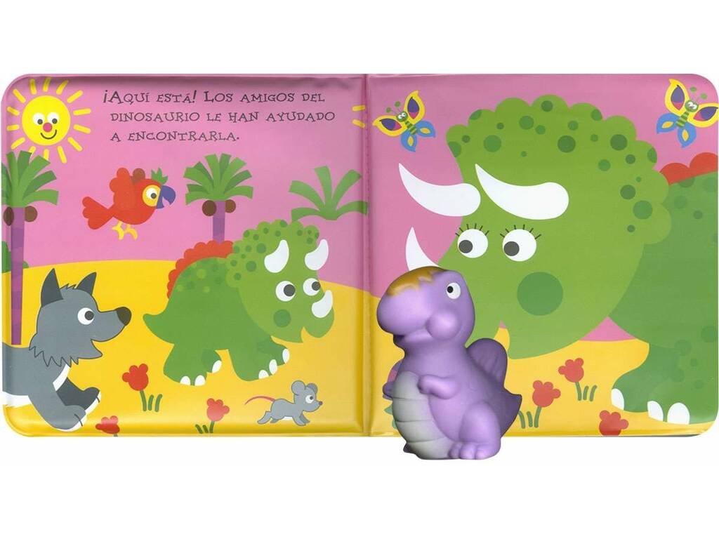 Libro da bagno con dinosauro e i suoi amici Susaeta S3488002