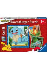 Casse-tête Pokémon 3x49 Pièces Ravensburger 5586