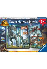 Puzzle Jurassic World Dominion 3x49 Piezas Ravensburger 5656
