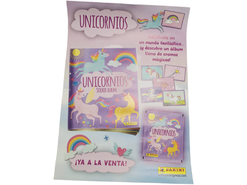 Unicorni Starter Pack Album con 4 bustine Panini