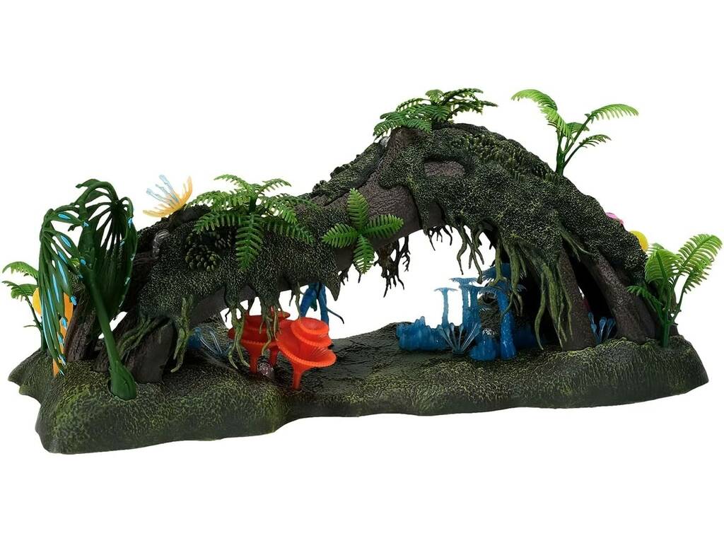 Avatar Playset Omatikaya RainForest di Pandora con figura di Jake Sully McFarlane Toys TM16408
