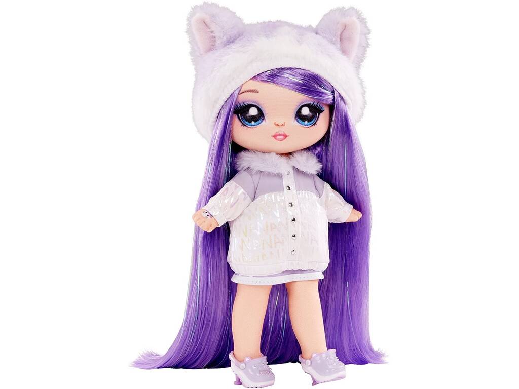 Na! Na! Na! Surprise 3 in 1 a Backpack Bedroom con bambola Lavender Kitty MGA 585572