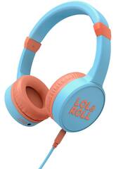 Auricolari Lol&Roll Pop Kids Headphones Blue Energy Sistem 45116