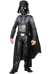 Costume Bambino Darth Vader Deluxe T-L Rubies 301480-L