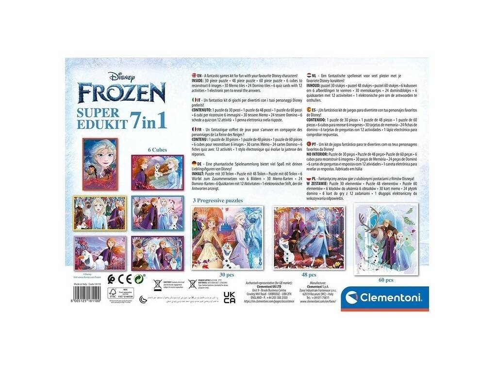 Frozen Super Edukit 7 em 1 Clementoni 18110