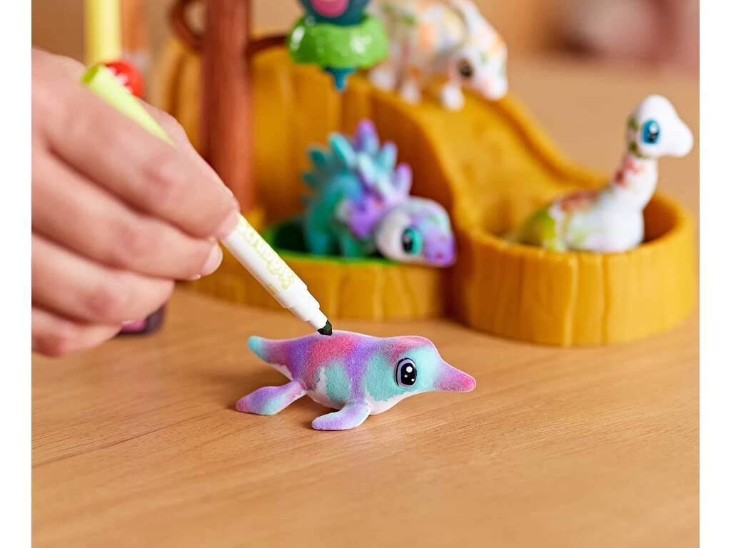 Ensemble de dinosaures Washimals avec figurines et accessoires Crayola 74-7501