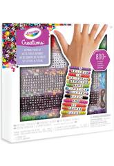 Créations Kit Perles Créez vos bracelets Crayola 04-4666
