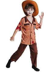 Costume bambino M Bloody Zombie Sheriff
