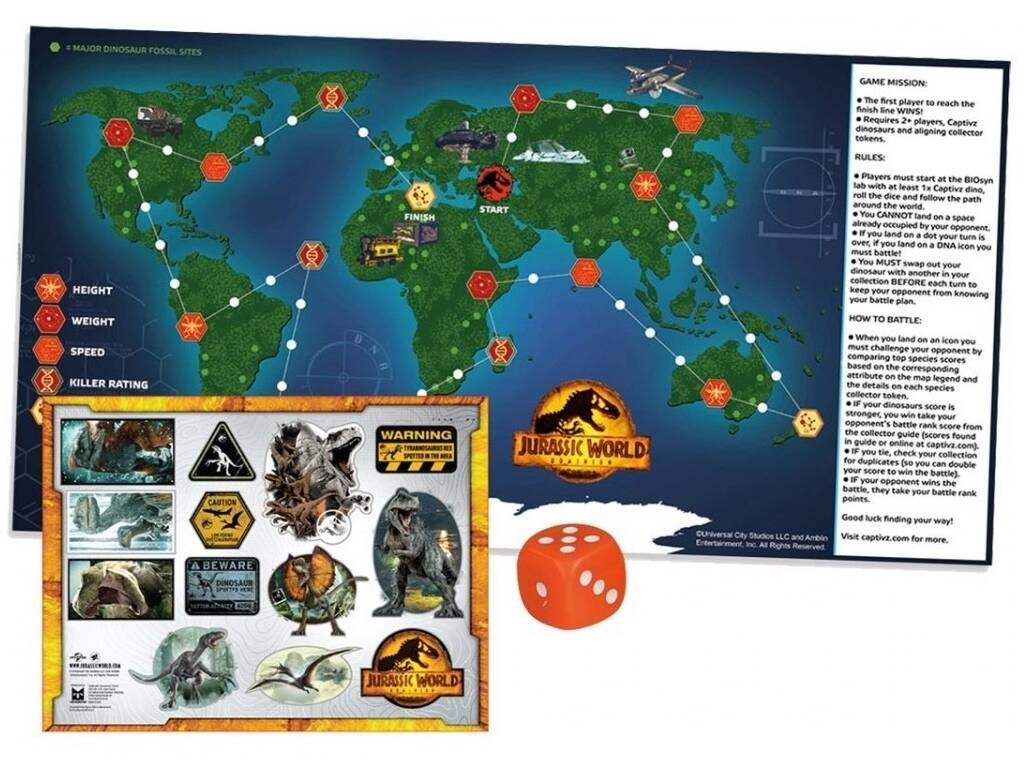 Jurassic World Dominion Uovo Mega Sorpresa Toy Partner TJW3000