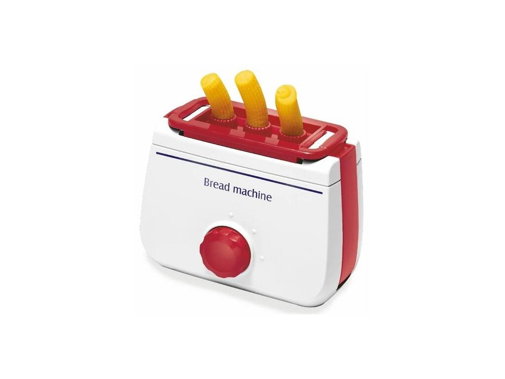 Plasticine Toaster und Küchenzubehör-Set