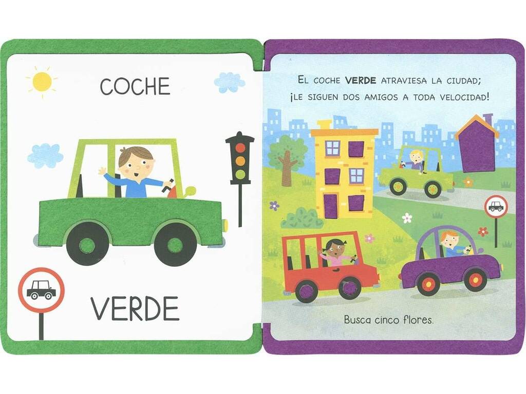 Il mio libro di feltro I miei primi colori Susaeta S3526001