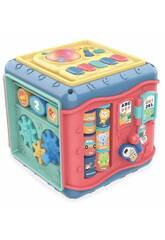 Cube multi-activits pour enfants avec lumires et sons
