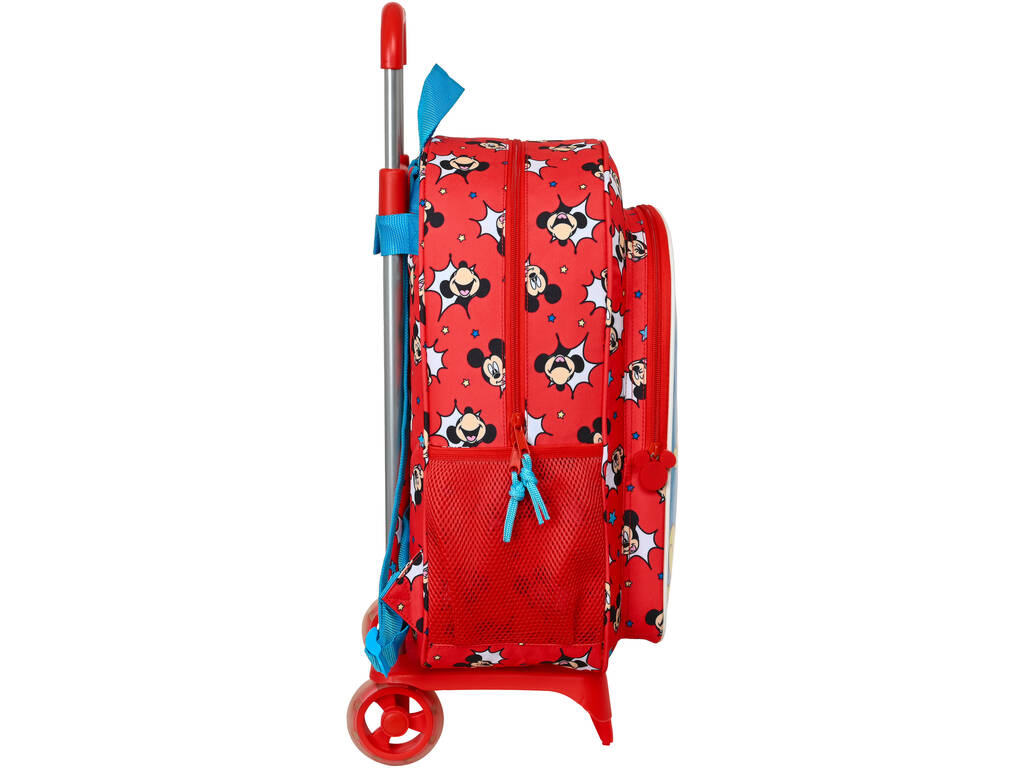 905 Mickey Mouse Happy Smile Rucksack mit Trolley Safta 612214313