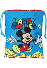 Sacchetto per merenda di Mickey Mouse Happy Smile Safta 812214237