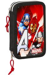 Avengers Infinity Doppelfedermäppchen 28-teilig von Safta 412279854