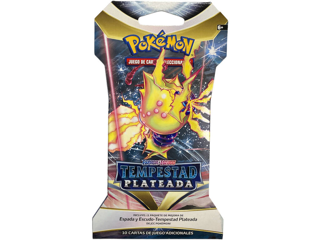 Pokémon TCG Pacote em Blister Espada e Escudo Tempestade de Prata Bandai PC50286