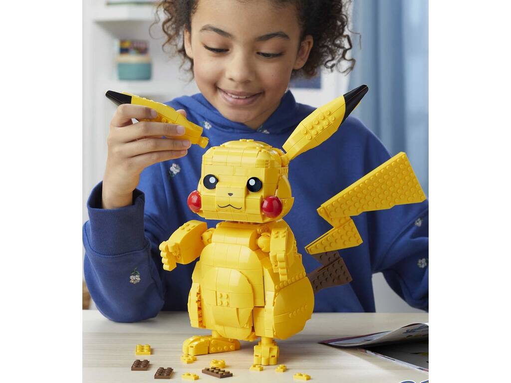 Mega Construx Pokemon Pikachu Gigante Mattel FVK81