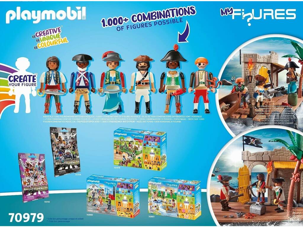Playmobil My Figures Isola Pirata 70979