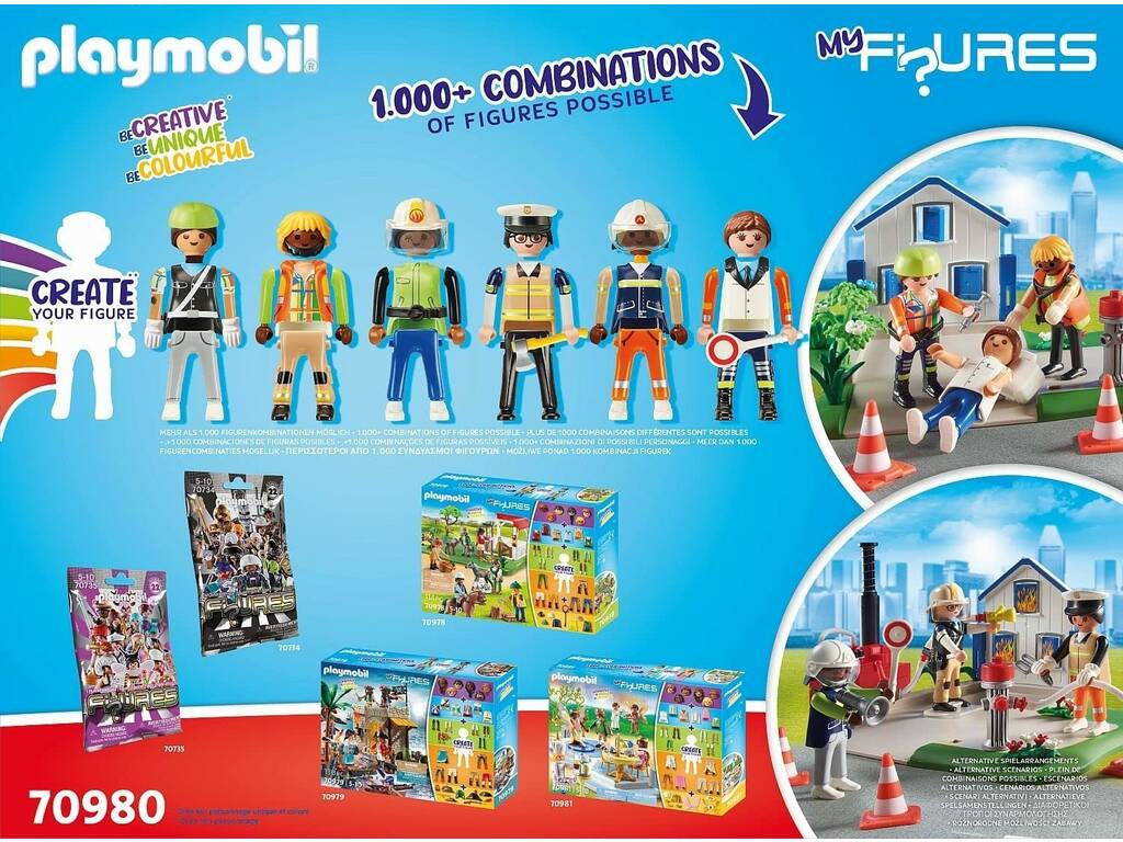 Playmobil My Figures Missão de Resgate 70980