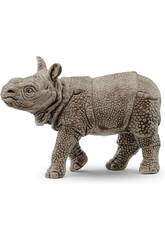 Wild Life Cría de Rinoceronte Indio Schleich 14860