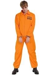 Disfraz Prisionero Naranja Hombre Talla M