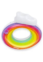 Galleggiante Gonfiabile Rainbow Dreams Swim Tube da 107 cm. Bestway 43647