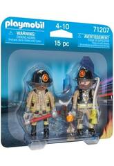  Playmobil City Life Pompiers 71207 