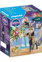 Playmobil Les Aventures d'Ayuma Abjatus avec le chevalier Hildi 71235