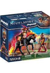 Playmobil Novelmore Cavaleiro de Fogo Brunham Raiders 71213