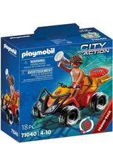 Playmobil City Action Quad di soccorso 71040