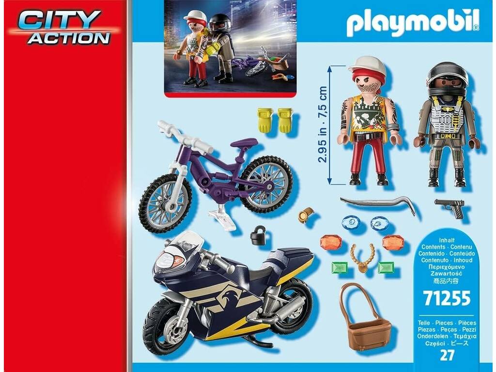 Playmobil Starter Pack Fuerzas Especiales y Ladrón 71255
