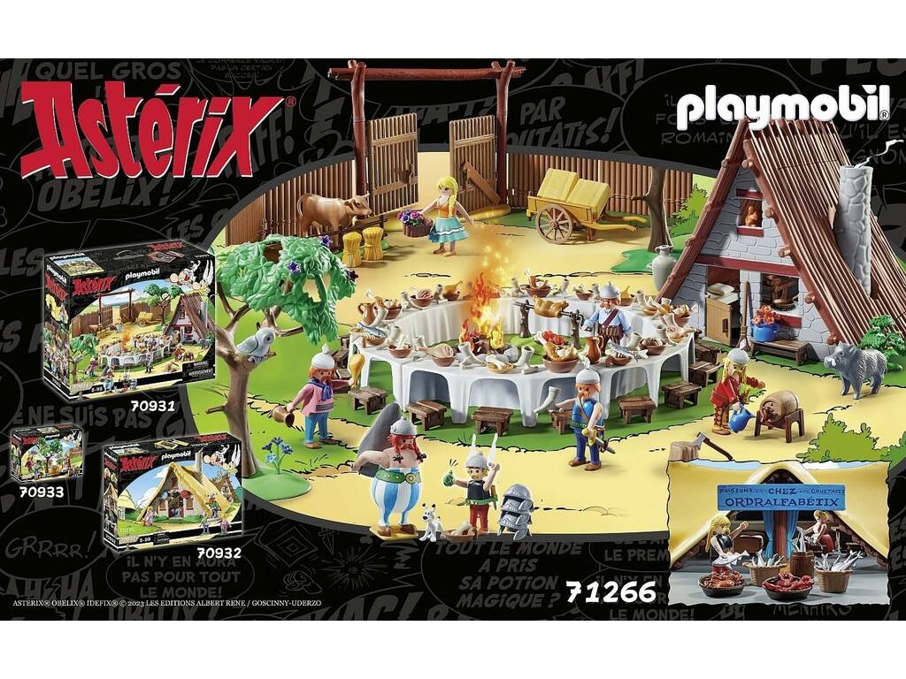 Playmobil Axtérix Die Hütte von Ordenalfabetix 71266