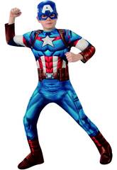 Disfraz Niño Capitán América Classic T-L Rubies 702563-L