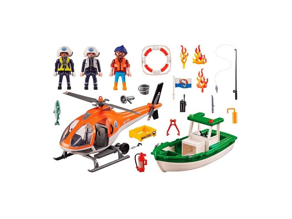 Playmobil Rescue Action Mission de Sauvetage Maritime 70491 