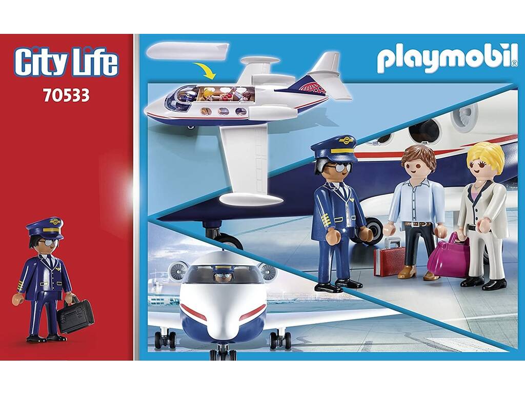 Playmobil City Life Jet Privé 70533 