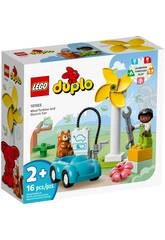 Lego Duplo olienne et Voiture lectrique 10985