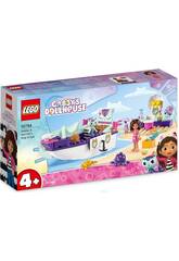 La maison de poupées Lego de Gabby Le bateau et le spa de Gabby et Siregata 10786