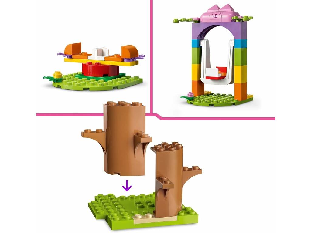 Lego La Casa de Muñecas de Gabby Fiesta en el Jardín de Hadigata 10787