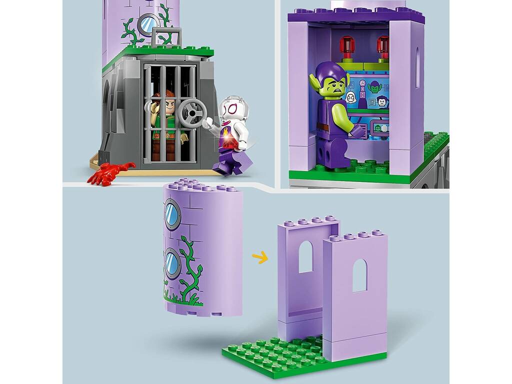 Lego Marvel Team Spidey im Green Goblin Lighthouse 10790