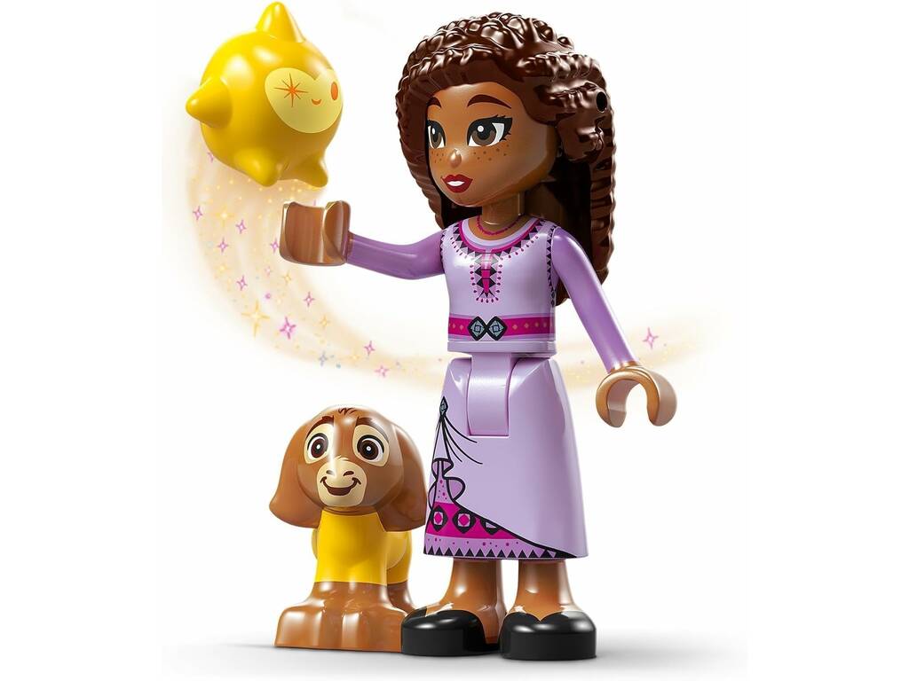 Lego Disney Wish Asha na Cidade de Rosas 43223