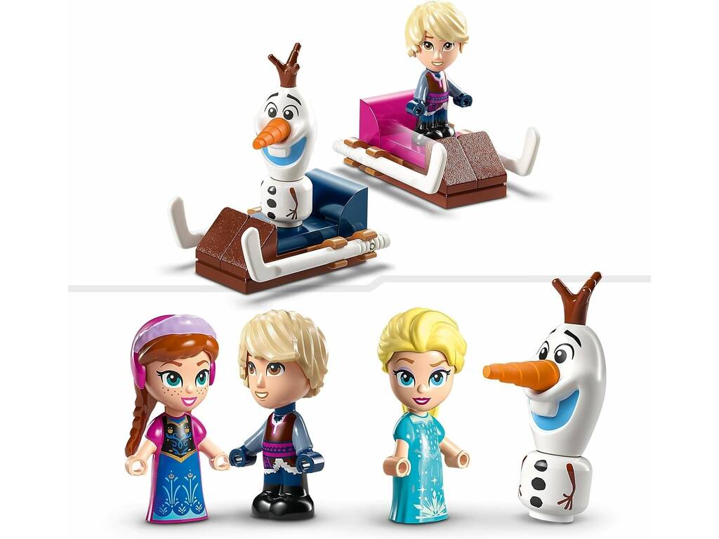 Lego Disney Frozen Le rond-point magique d'Anna et Elsa 43218