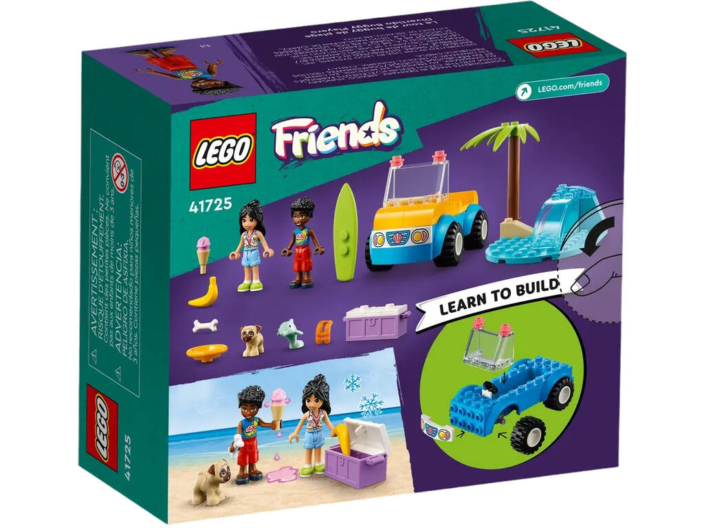 LEGO Flego Friends Divertido Buggy de Praia 41725