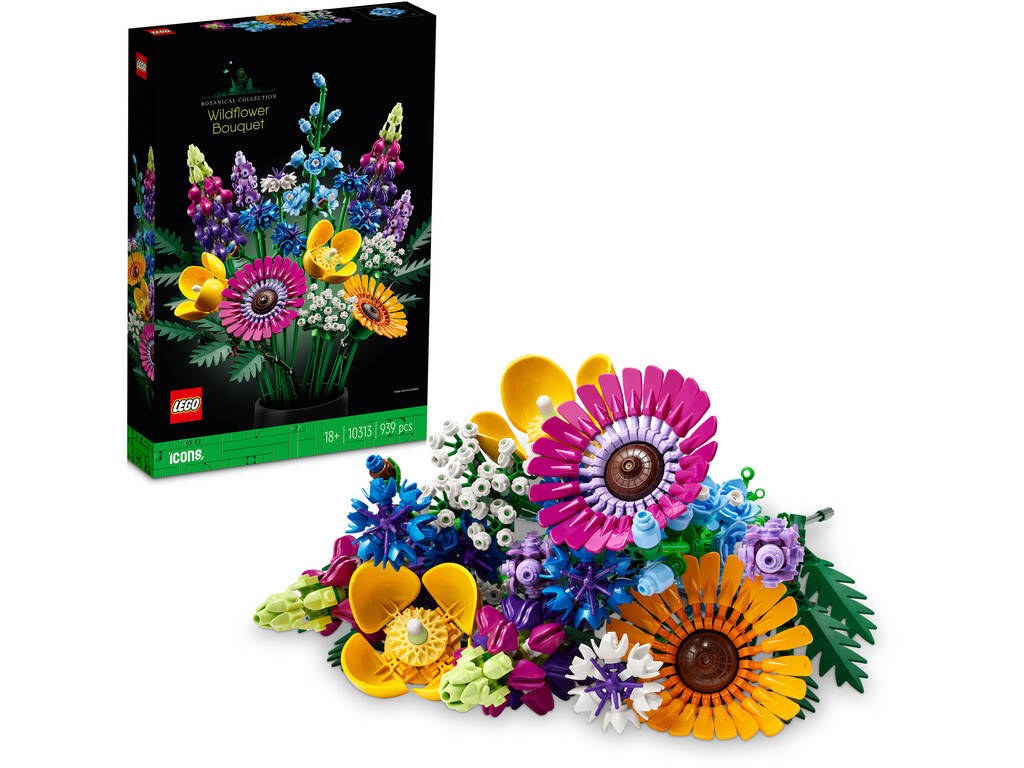 Lego Creator Ramos de Flores Silvestres Lego 10313