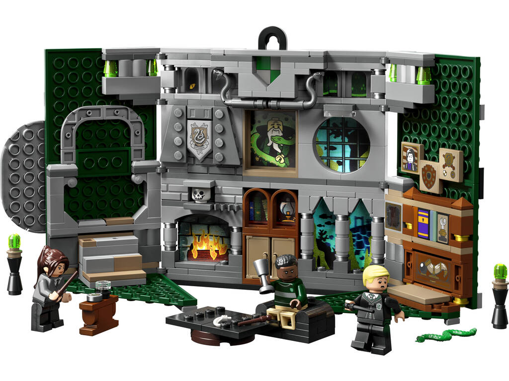 Lego Harry Potter Standard della Casa Serpeverde 76410