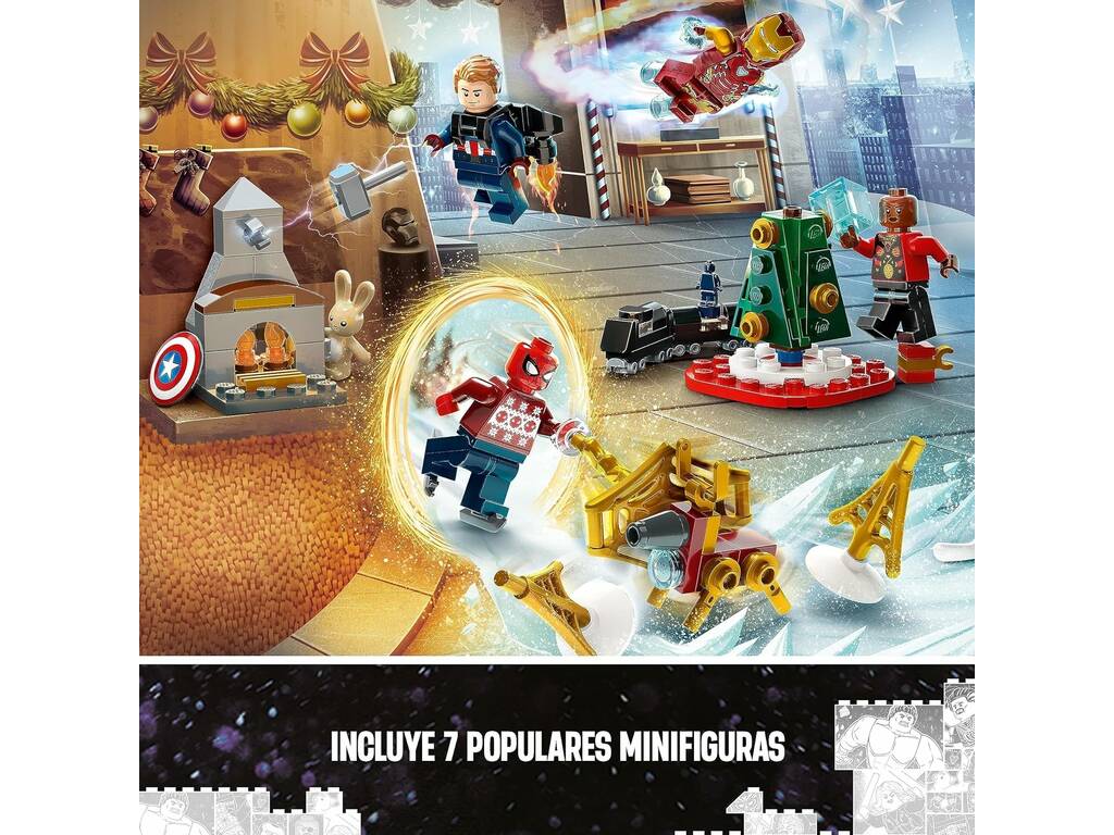 Lego Marvel Calendário de Adviento 76267